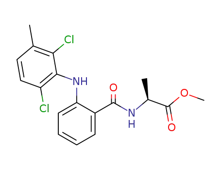 (S)-methyl 2-[2-(2,6-dichloro-3-methylphenylamino)benzamido]propanoate