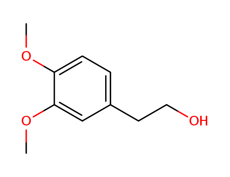 7417-21-2,2-(3,4-Dimethoxyphenyl)ethanol,Phenethylalcohol, 3,4-dimethoxy- (6CI,7CI,8CI);1-(2-Hydroxyethyl)-3,4-dimethoxybenzene;2-(3,4-Dimethoxyphenyl)ethanol;3,4-Dimethoxy-b-phenethyl alcohol;3,4-Dimethoxybenzeneethanol;3,4-Dimethoxyphenethanol;Benzeneethanol, 3,4-dimethoxy-;AF 821;Homoveratrylalcohol;NSC 101852;NSC 179202;