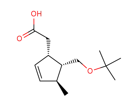 ((1S,4S,5R)-5-tert-Butoxymethyl-4-methyl-cyclopent-2-enyl)-acetic acid
