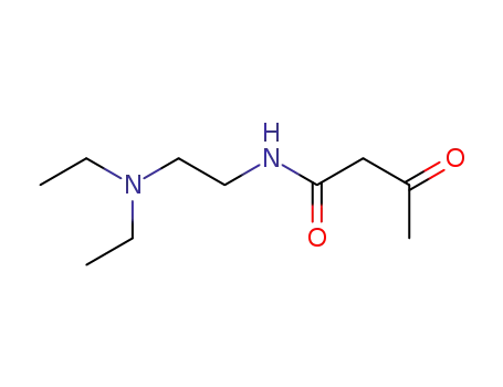Molecular Structure of 590424-03-6 (Butanamide, N-[2-(diethylamino)ethyl]-3-oxo-)