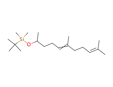 tert-butyl-dimethyl-(1,5,9-trimethyl-deca-4,8-dienyloxy)-silane