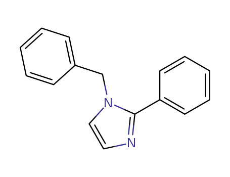 Molecular Structure of 37734-89-7 (1-benzyl-2-phenyl-1H-imidazole)
