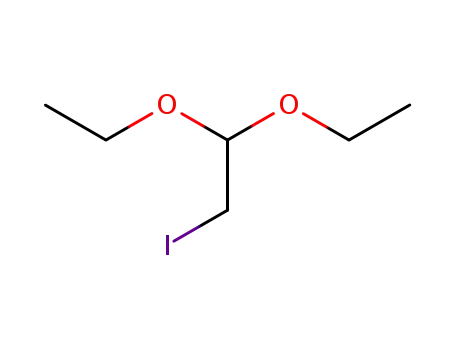Molecular Structure of 51806-20-3 (Ethane, 1,1-diethoxy-2-iodo-)