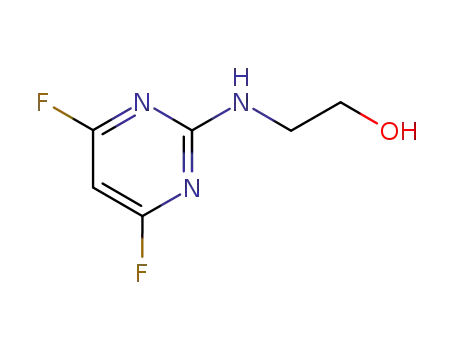 4,6-difluoro-(2-hydroxyethylamino)pyrimidine