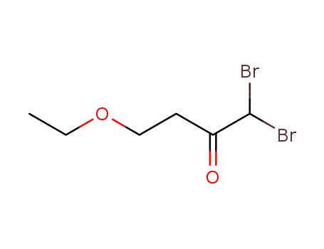 1,1-dibromo-4-ethoxy-2-butanone