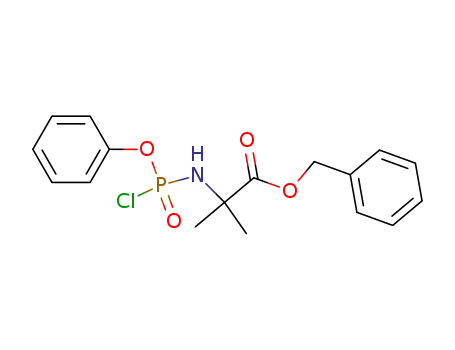 benzyl 2-((chloro(phenoxy)phosphoryl)amino)-2-methylpropanoate