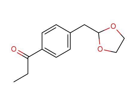 2-(4-propionylbenzyl)-1,3-dioxolane
