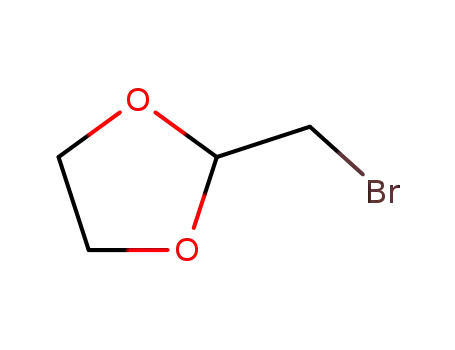 Molecular Structure of 4360-63-8 (1,3-Dioxolane,2-(bromomethyl)-)