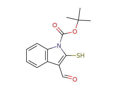 N-tert-butoxycarbonyl-2-mercapto-1H-indole-3-carbaldehyde