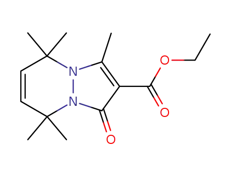 ethyl 3,5,5,8,8-pentamethyl-1-oxo-5,8-dihydro-1H-pyrazolo[1,2-a]pyridazin-2-carboxylate