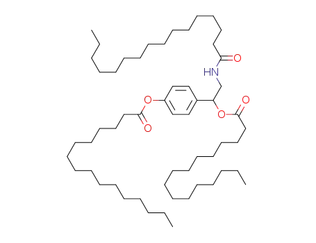hexadecanoic acid 2-hexadecanoylamino-1-(4-hexadecanoyloxy-phenyl)-ethyl ester