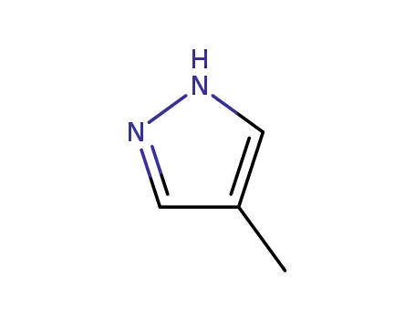 Molecular Structure of 7554-65-6 (4-Methylpyrazole)