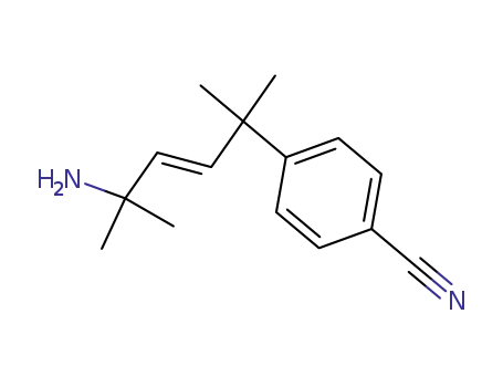 (E)-4-(4-amino-1,1,4-trimethyl-2-pentenyl)benzonitrile