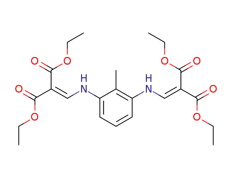 diethyl 2-{[3-(2,2-bisethoxycarbonylvinylamino)-2-methylphenylamino]methylene}malonate