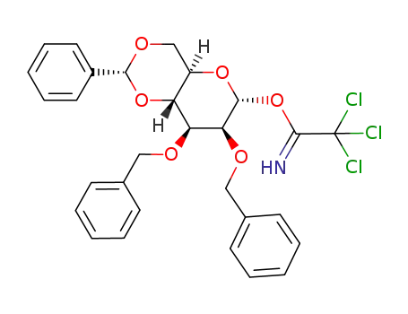 2,3-di-O-benzyl-4,6-O-benzylidene-α-D-mannopyranosyl trichloroacetimidate