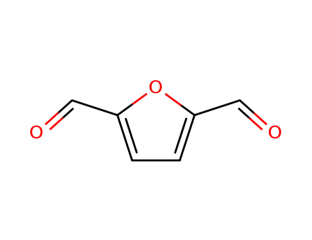 Molecular Structure of 823-82-5 (Furan-2,5-dicarbaldehyde)