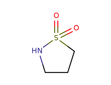 Molecular Structure of 5908-62-3 (ISOTHIAZOLINE 1,1-DIOXIDE)