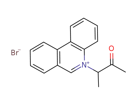 5-(1-methyl-2-oxo-propyl)-phenanthridinium bromide