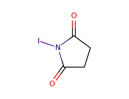Molecular Structure of 516-12-1 (N-Iodosuccinimide)