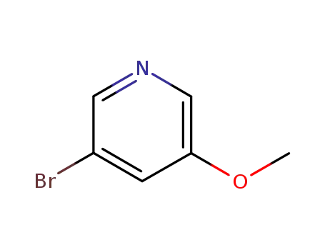 Molecular Structure of 50720-12-2 (3-Bromo-5-methoxypyridine)