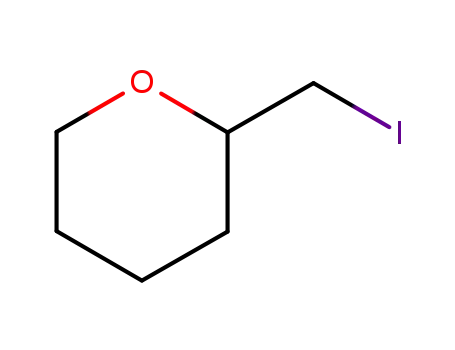 Molecular Structure of 43216-12-2 (2-(IODOMETHYL)TETRAHYDROPYRAN)