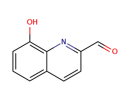 Molecular Structure of 14510-06-6 (8-Hydroxyquinoline-2-carboxaldehyde)