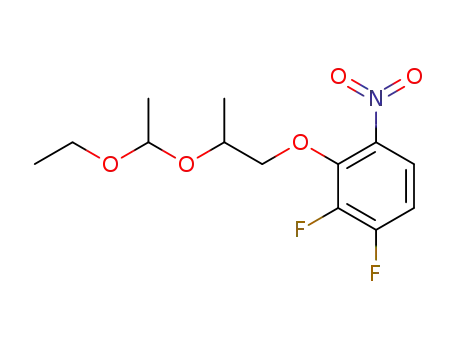 (R)-2-[2-(1-ethoxyethoxy)propoxy]-3,4-difluoronitrobenzene