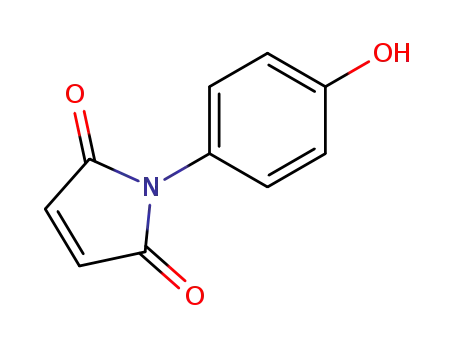 Molecular Structure of 7300-91-6 (4-Maleimidophenol)