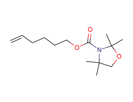 hex-5-enyl 2,2,4,4-tetramethyl-1,3-oxazolidine-3-carboxylate