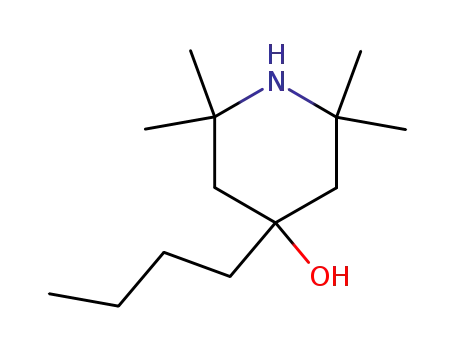 2,2,6,6-tetramethyl-4-n-butylpiperidin-4-ol