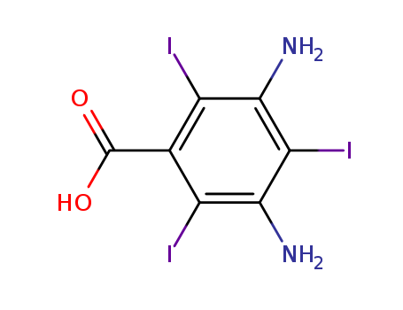 3,5-diamino-2,4,6-triiodobenzoic acid