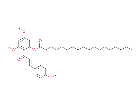 2',4,4'-trimethoxy-6'-(octadecanoyloxy)-chalcone
