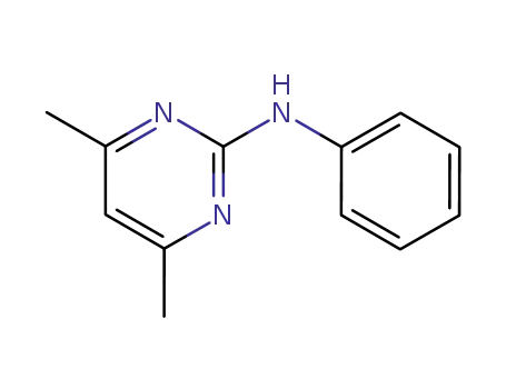 Molecular Structure of 53112-28-0 (Pyrimethanil)