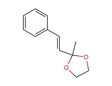 (E)-2-methyl-2-styryl-1,3-dioxolane