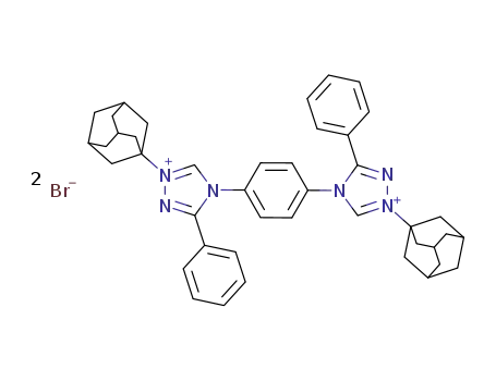 4,4'-(1,4-phenylene)bis[1-(1-adamantyl)-3-phenyl-1,2,4-triazolium] dibromide