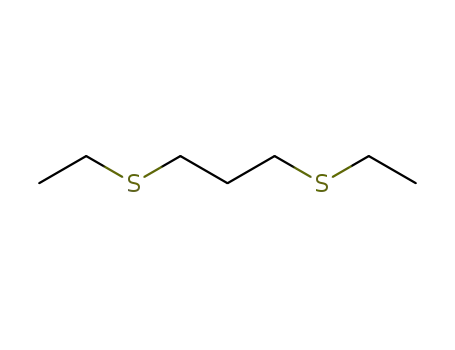 Molecular Structure of 33672-52-5 (1,3-Propanediylbis(ethyl sulfide))