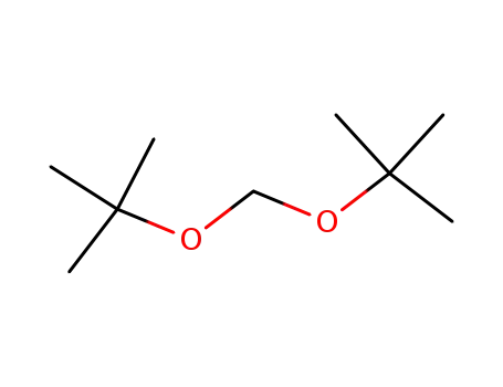 Molecular Structure of 2568-93-6 (2,2'-[Methylenebis(oxy)]bis(2-methylpropane))