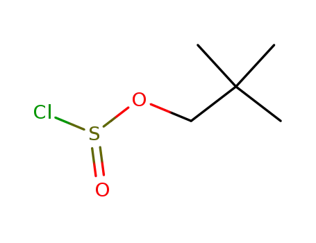 Molecular Structure of 35505-36-3 (Chlorosulfurous acid, 2,2-dimethylpropyl ester)