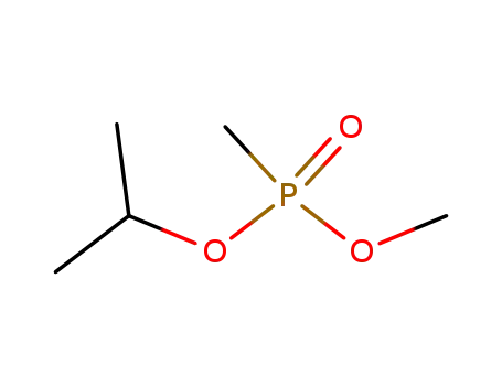 Molecular Structure of 690-64-2 (Phosphonic acid, methyl-, methyl 1-methylethyl ester)
