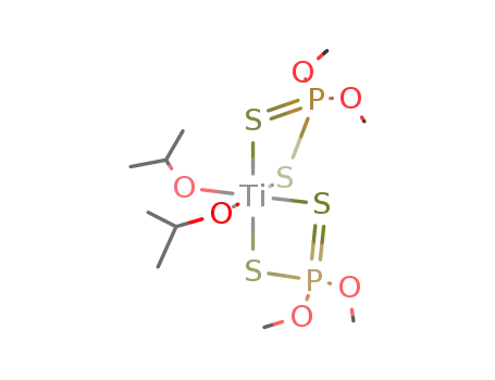 diisopropoxybis(O,O'-dimethyl dithiophosphato)titanium(IV)