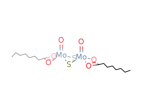 di-μ-sulphido oxomolybdenum(V) n-heptyl carboxylate