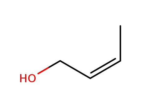 Molecular Structure of 4088-60-2 (CIS-2-BUTEN-1-OL)