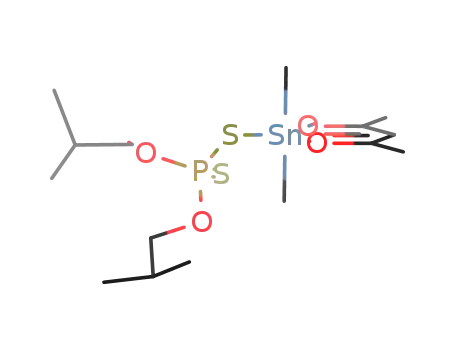 acetylacetonato dimethyltin diisobutyl dithiophosphate