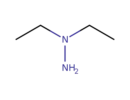 Molecular Structure of 616-40-0 (N,N-DIETHYLHYDRAZINE)
