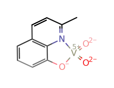 dioxo-2-methyl-8-quinolinolatovanadium(V)