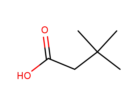 Molecular Structure of 1070-83-3 (3,3-Dimethylbutyric acid)