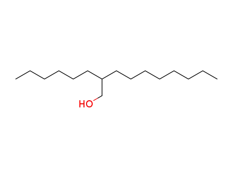 Molecular Structure of 2425-77-6 (2-Hexyl-1-decanol)