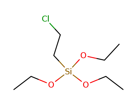 Molecular Structure of 18279-67-9 (2-Chloroethyltriethoxysilane)