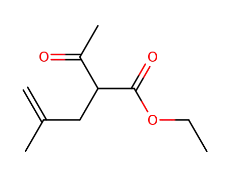 Molecular Structure of 20962-70-3 (4-Pentenoicacid,2-acetyl-4-methyl-,ethyl)