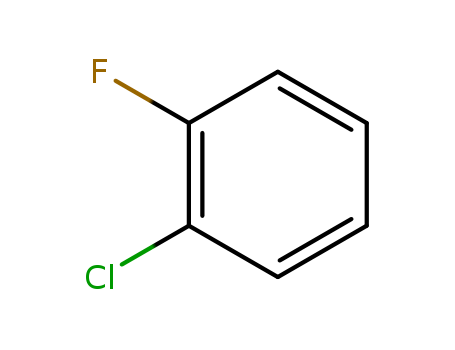 348-51-6,2-Chlorofluorobenzene,Benzene,1-chloro-2-fluoro-;1-Fluoro-2-chlorobenzene;2-Fluoro-1-chlorobenzene;2-Fluorophenyl chloride;NSC 10270;o-Chlorofluorobenzene;o-Fluorochlorobenzene;o-Monofluoromonochlorobenzene;